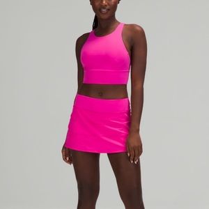 Sonic Pink Pace Rival Lululemon Tennis Skirt